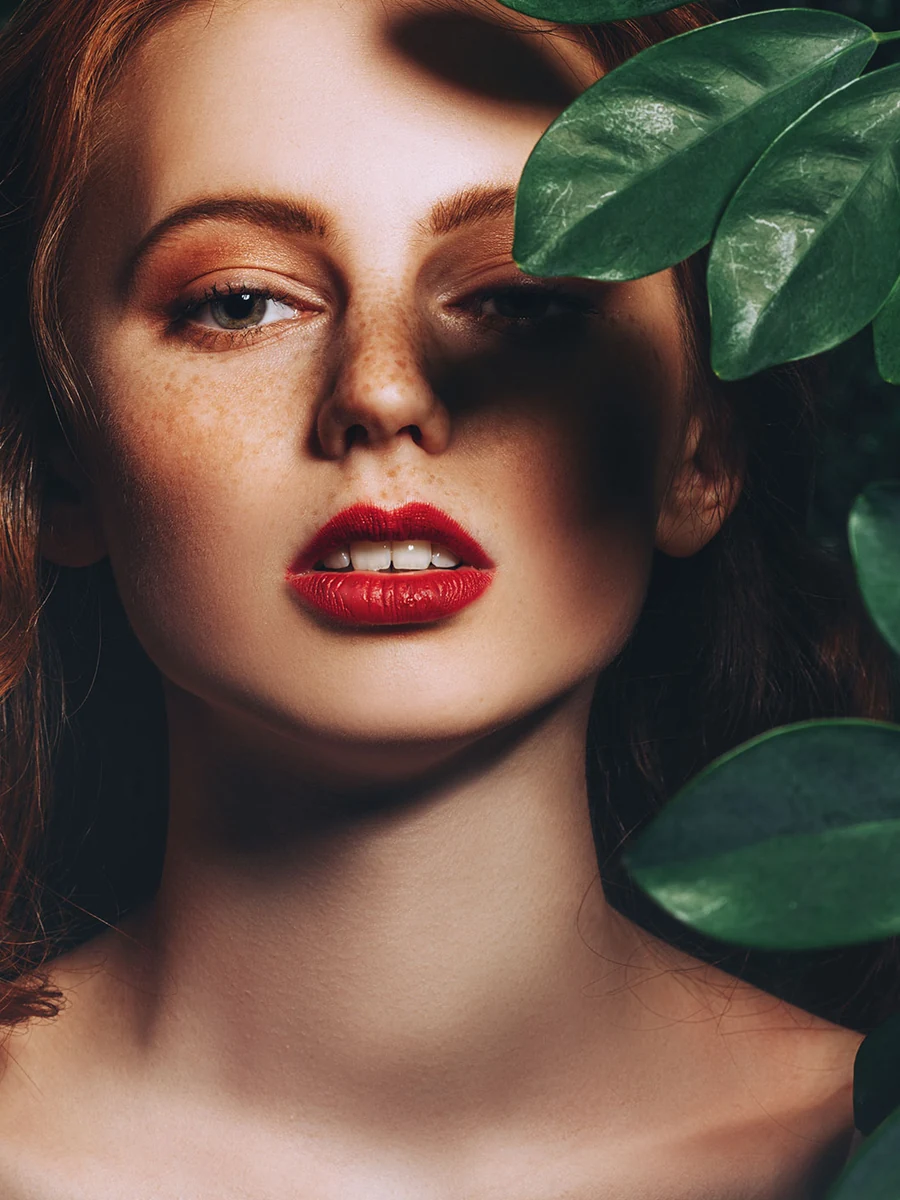 Rotblondes Haar mit natürlichem Volumen, aus dem Original-Auftritt des Salons